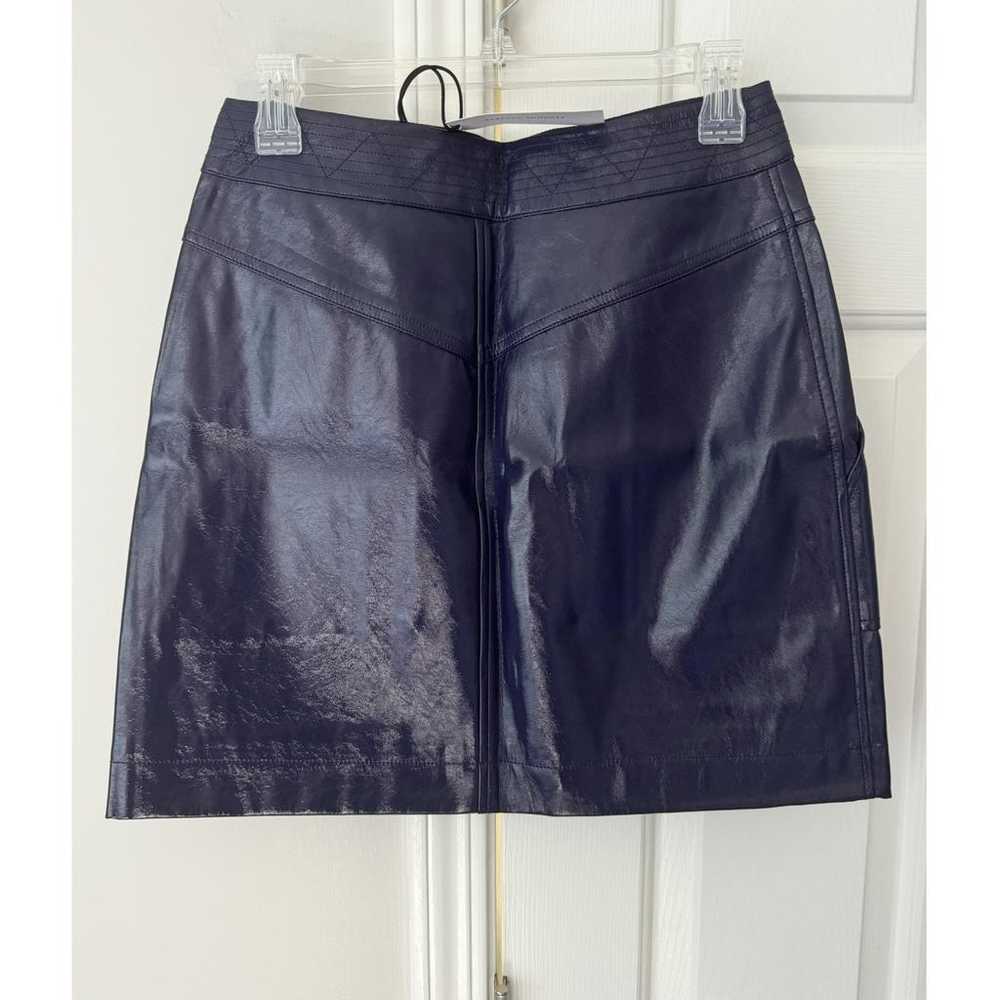 Rebecca Minkoff Patent leather mini skirt - image 5