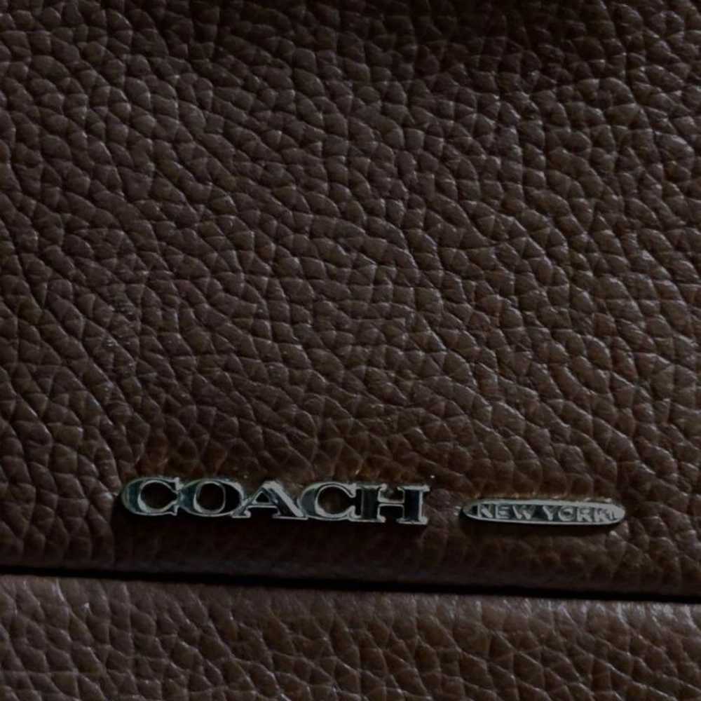 Coach 2way Leather Turnlock Shoulder Bag - image 6