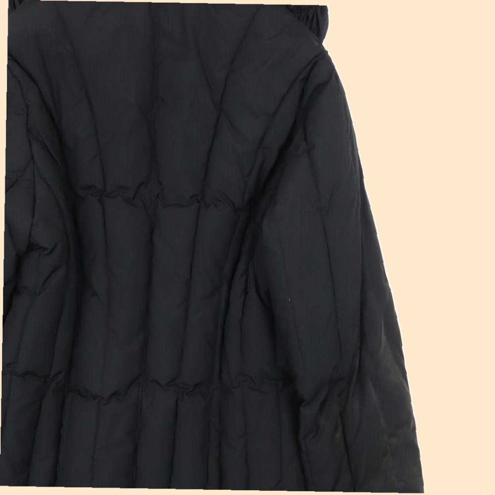 Vintage Women's Black Quilted Jacket in Small Siz… - image 4