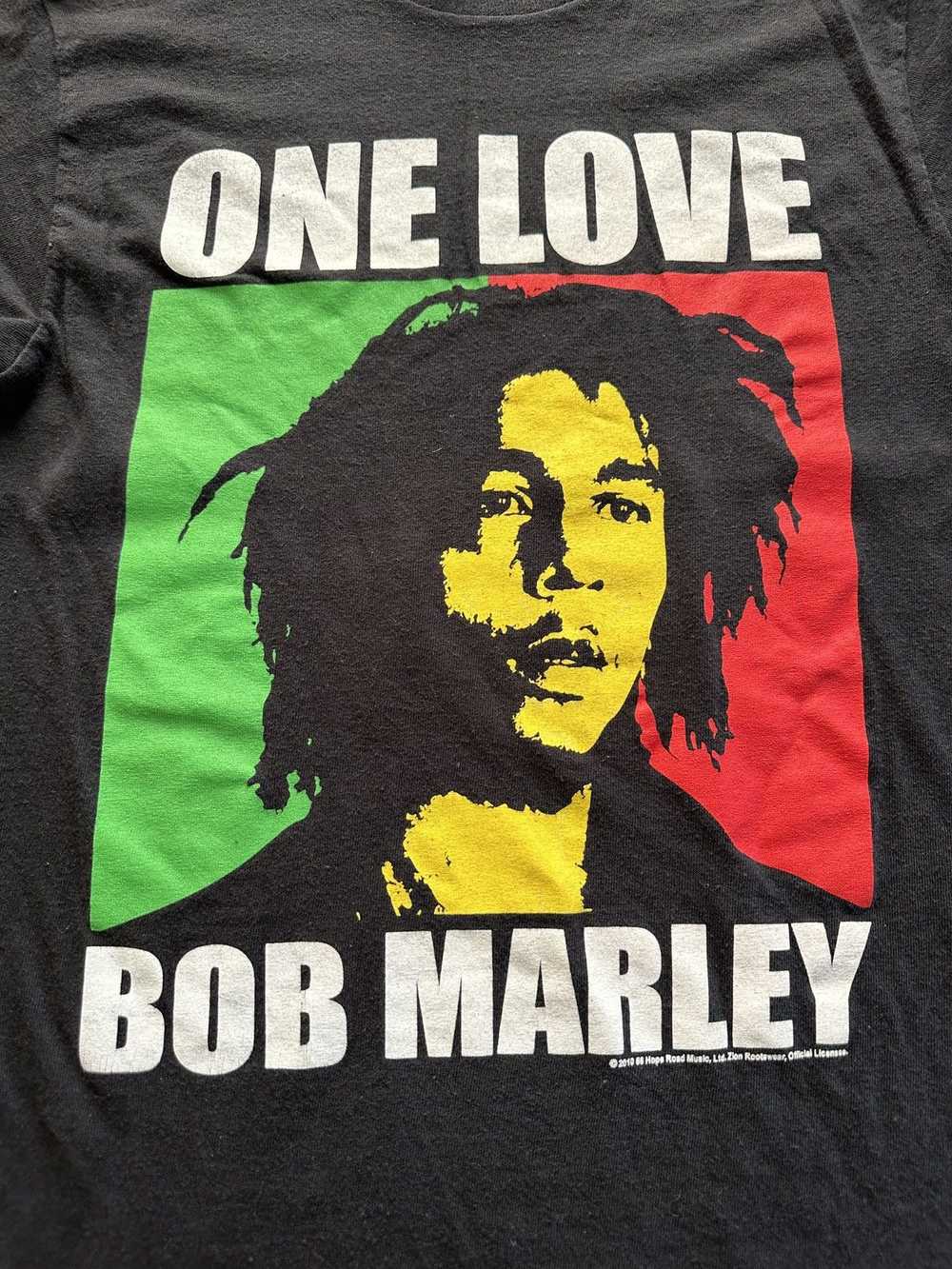 Band Tees × Streetwear × Vintage 2010 Bob Marley … - image 2