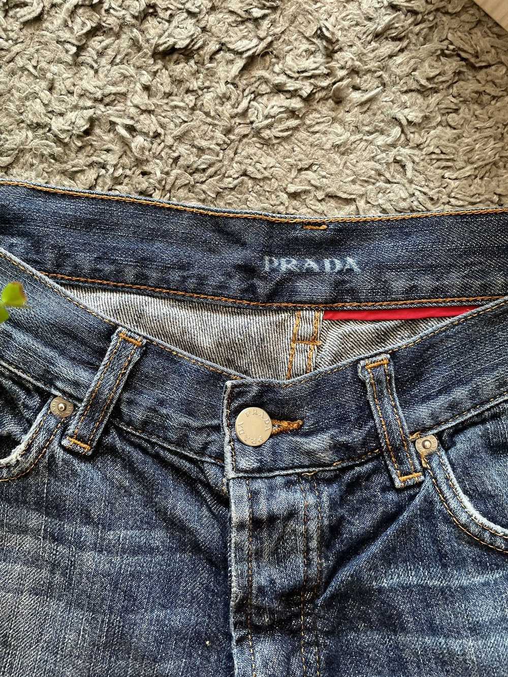 Prada × Streetwear × Vintage Prada Milano Jeans D… - image 7