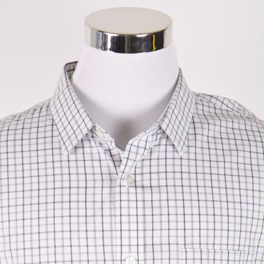 UNTUCKit UNTUCKit Mens Shirt XXXL Grey White Chec… - image 2