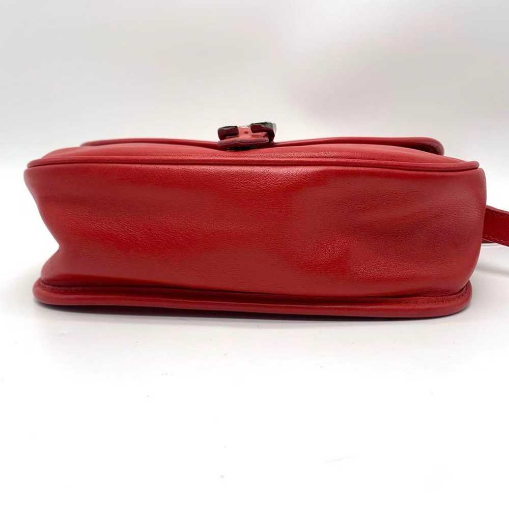 LONGCHAMP Shoulder Bag Crossbody Red - image 9