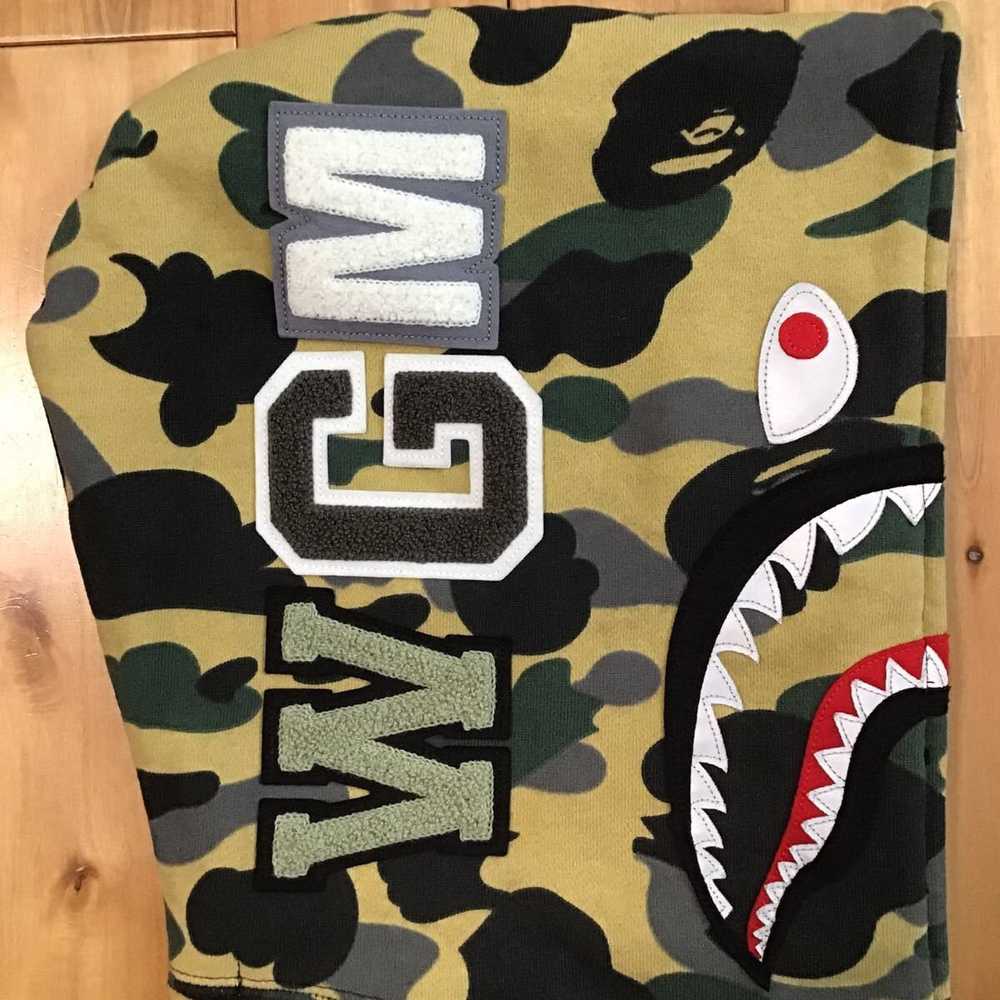 Bape BAPE Reflector Camo Shark full zip hoodie a … - image 6