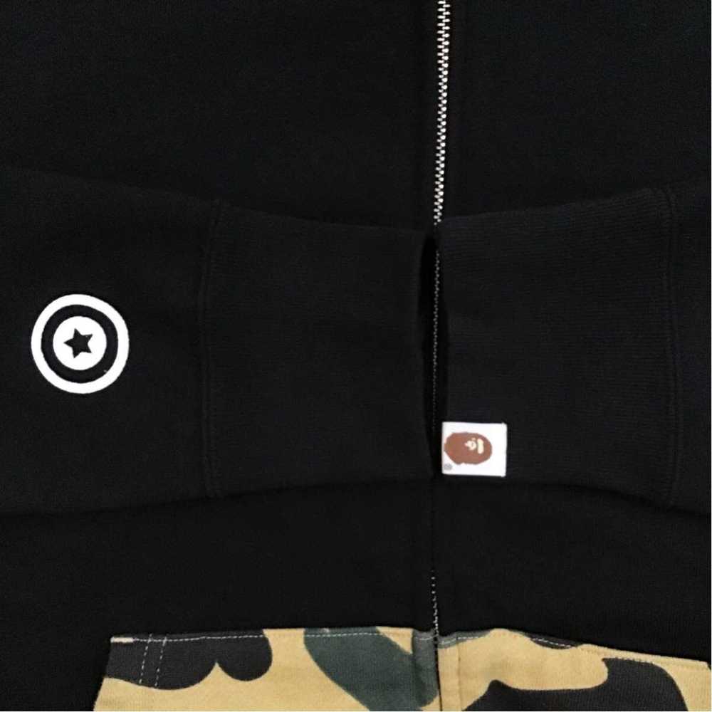 Bape BAPE Reflector Camo Shark full zip hoodie a … - image 8