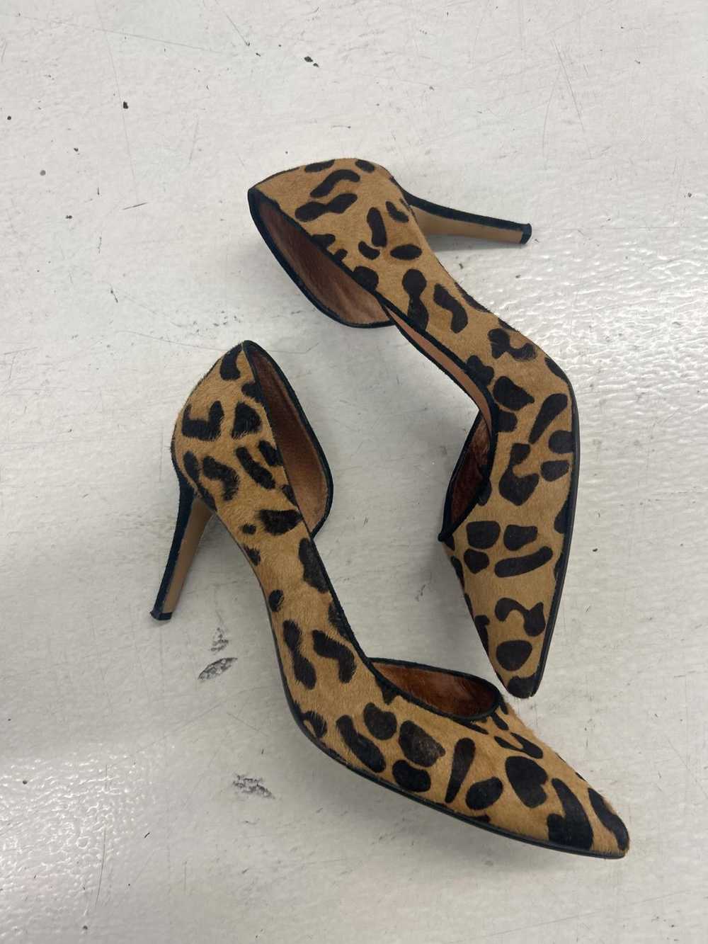 Designer Chic Leopard Print High Heel Pumps - image 2