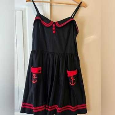 Hell Bunny 50’s 赤黒セーラーワンピース(L)used美品未使用近 s-l1200.jpg