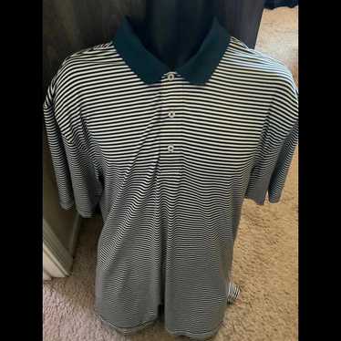 Designer Mens Green Striped Used Size