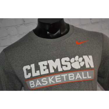 Nike 45295-a Nike Gym Shirt Clemson Tigers Basketb