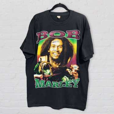 Bob Marley × Rap Tees × Vintage Vintage Bob Marle… - image 1