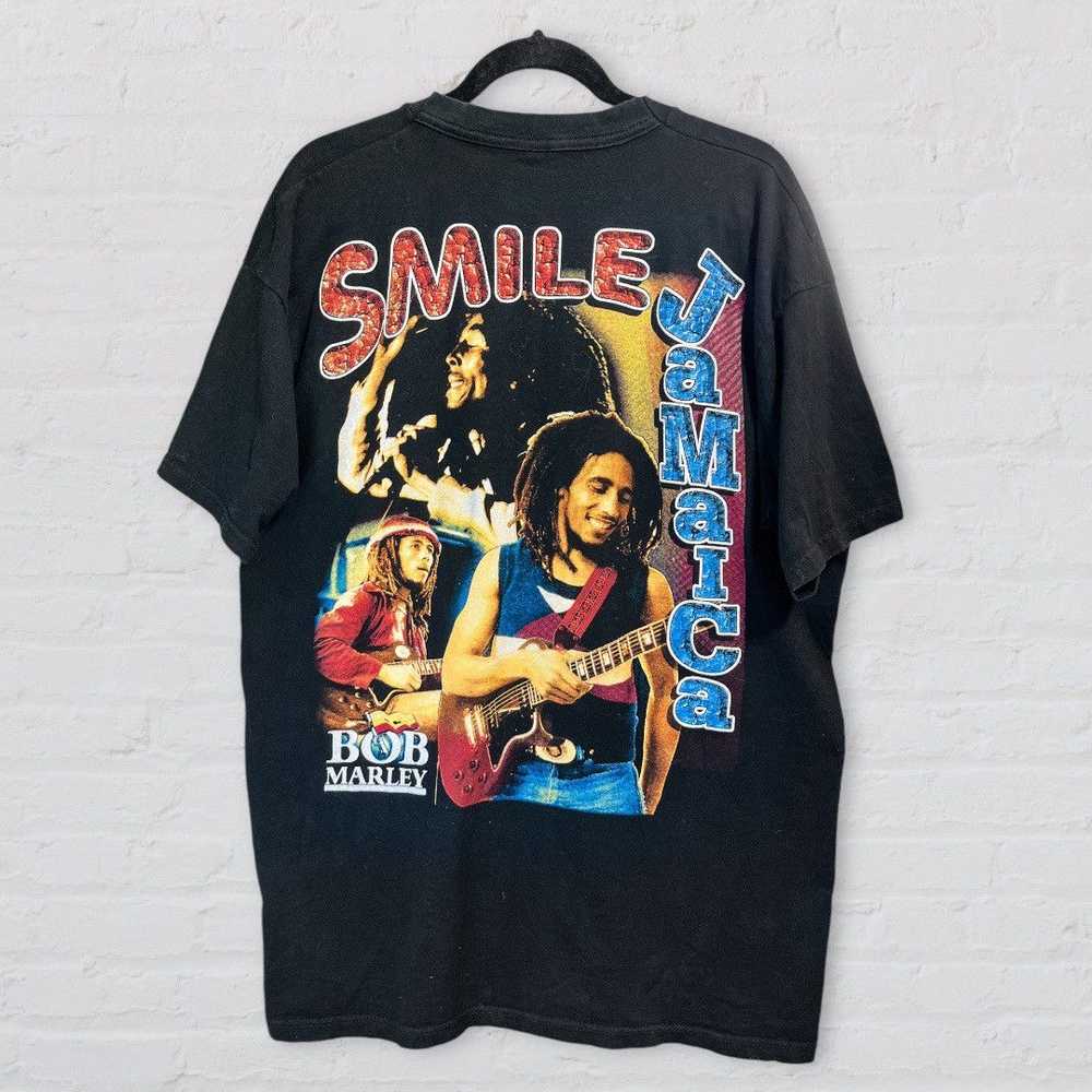 Bob Marley × Rap Tees × Vintage Vintage Bob Marle… - image 2