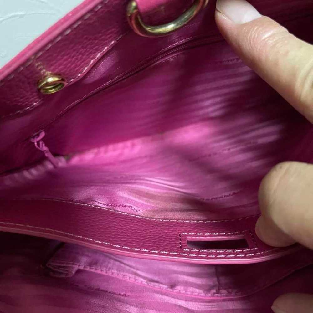 Samantha Thavasa Pink Leather Medium Handbag - image 5