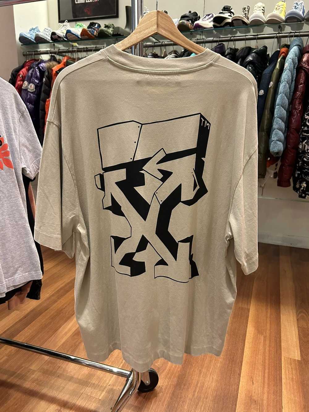 Off-White Off-White Graffiti T-Shirt - image 2