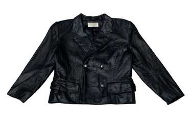 Courreges × Leather Jacket × Vintage Vintage Bran… - image 1