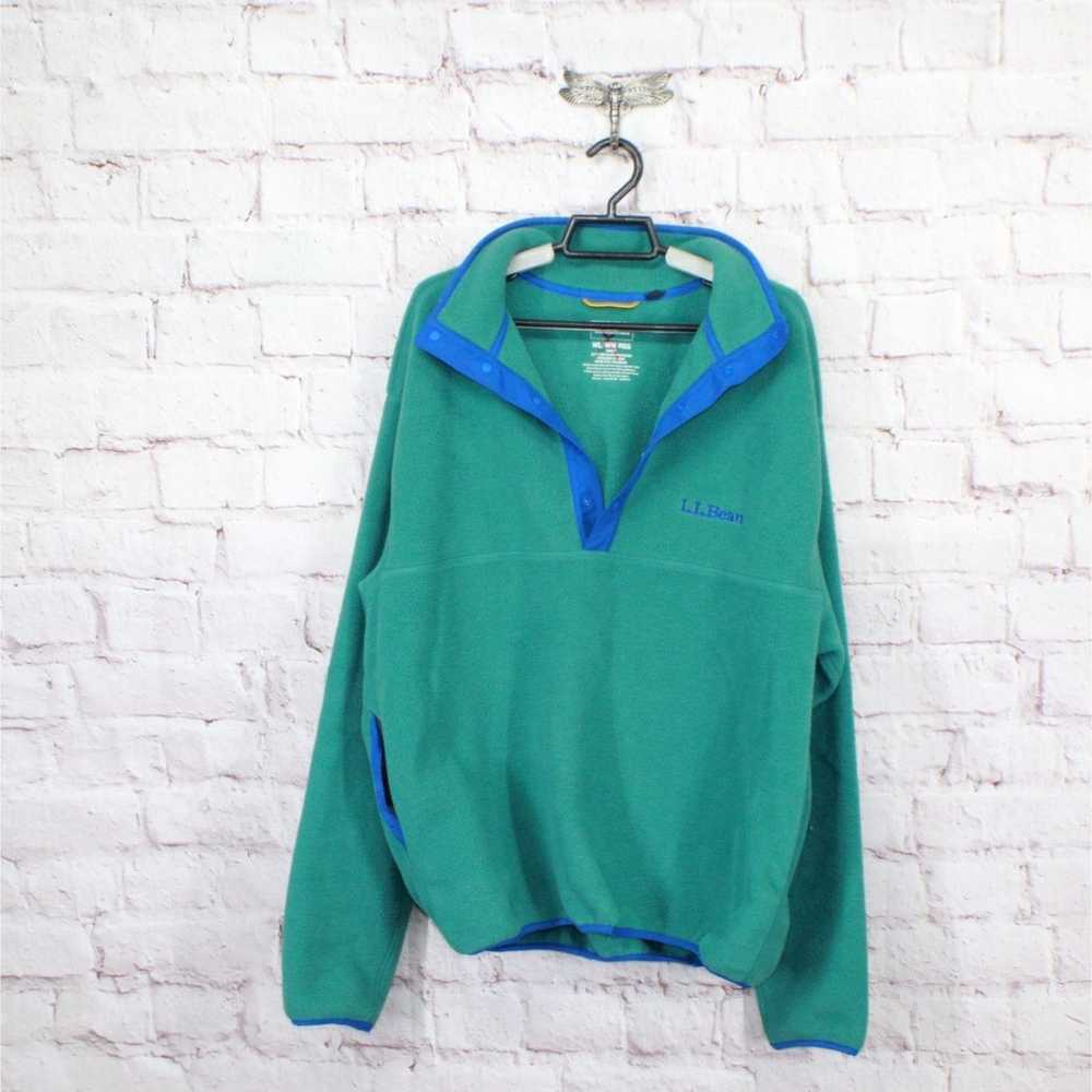 L.L. Bean LL Bean Classic Fleece Pullover Size Wo… - image 6