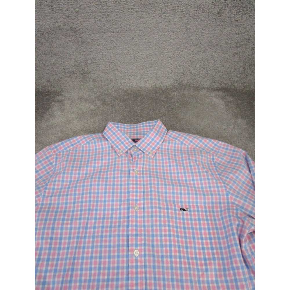 Vineyard Vines Mens Pink Tucker Button Up Shirt L… - image 2