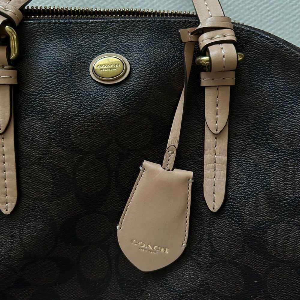 Coach Signature Handbag - image 2