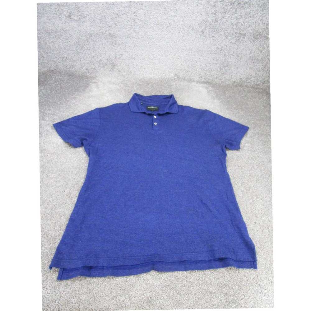 Rodd & Gunn Mens Medium Blue Cotton Short Sleeve … - image 1