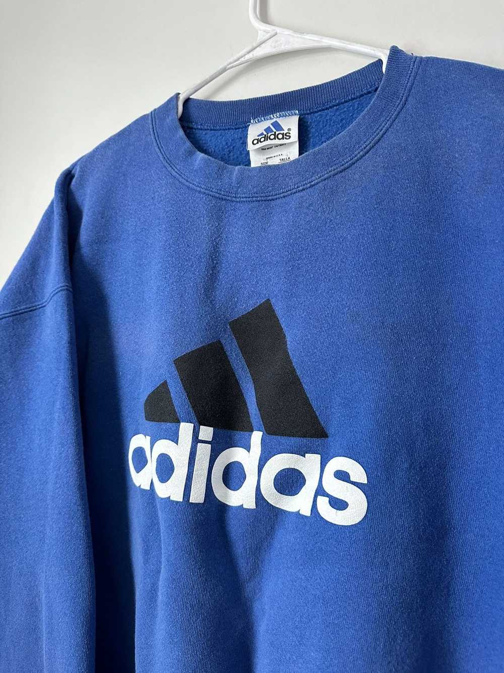 Adidas × Vintage Vintage Adidas sweatshirt crewne… - image 6