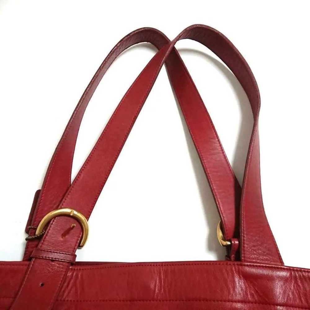 OLD COACH Red Oversized Size Shoulder Bag - image 10