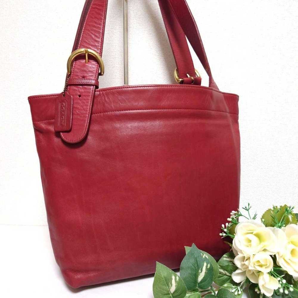 OLD COACH Red Oversized Size Shoulder Bag - image 12