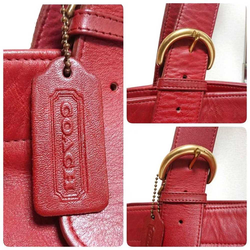 OLD COACH Red Oversized Size Shoulder Bag - image 5