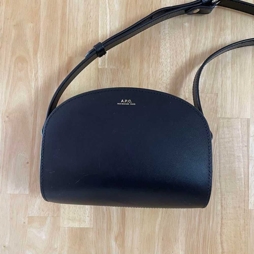 A.P.C. Demi-Lune mini bag half moon shoulder bag - image 2