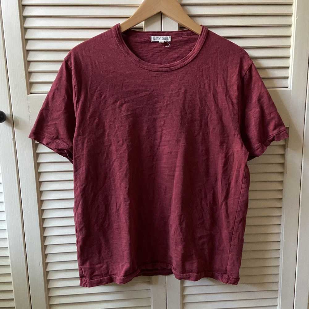 Alex Mill Alex Mill Basic Red T-Shirt Blank Tee C… - image 1