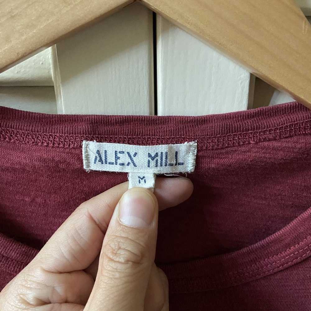 Alex Mill Alex Mill Basic Red T-Shirt Blank Tee C… - image 4