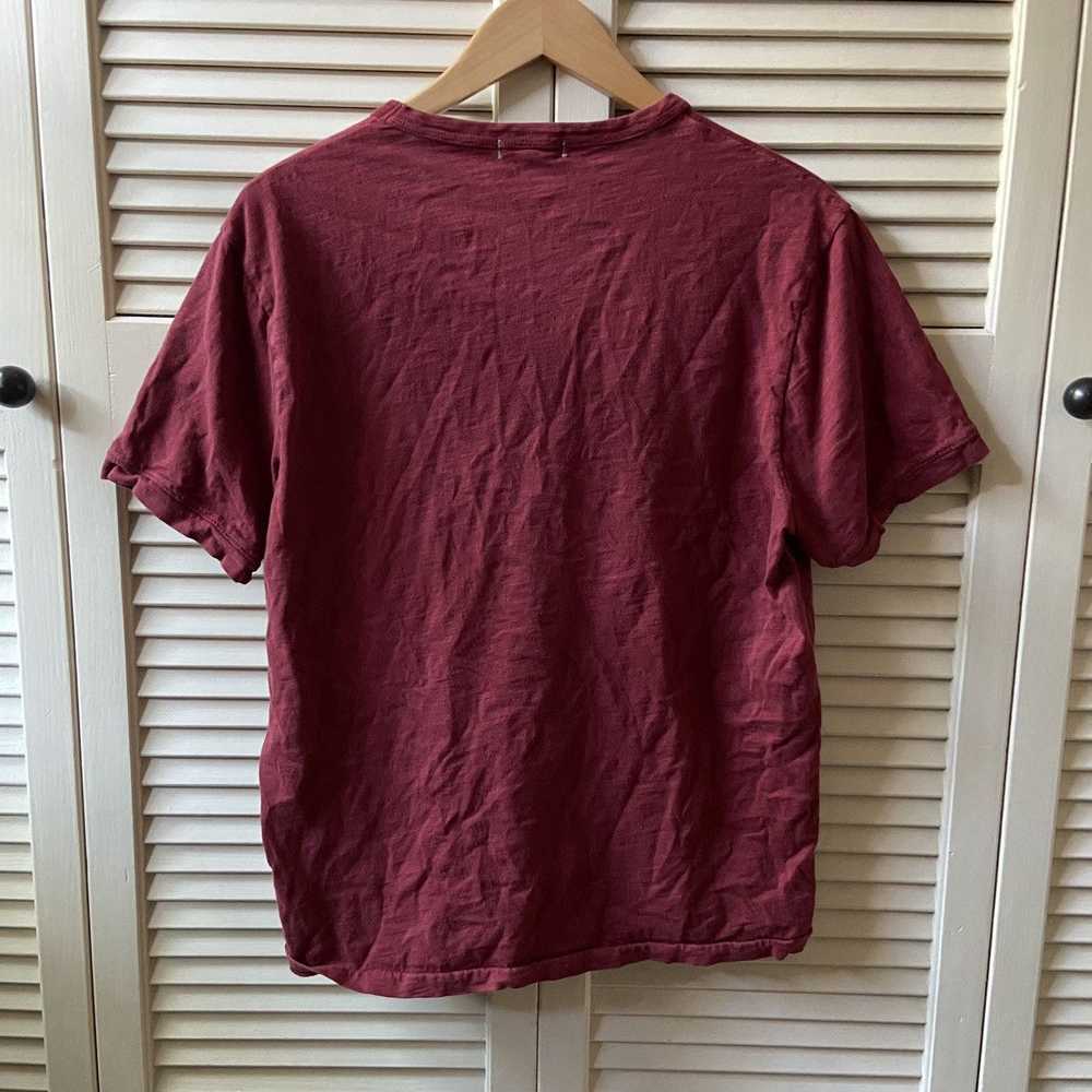 Alex Mill Alex Mill Basic Red T-Shirt Blank Tee C… - image 6