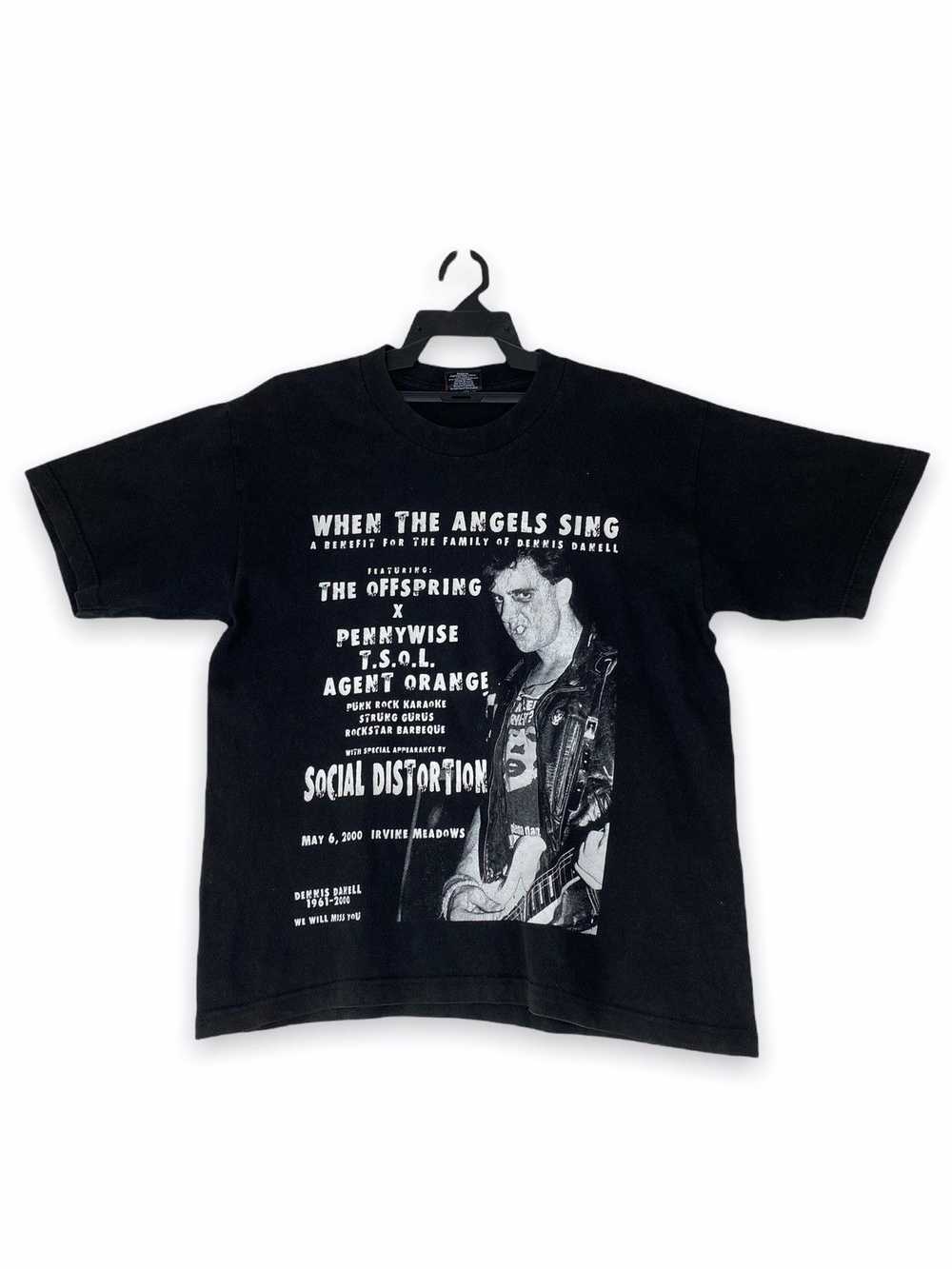 Band Tees × Vintage Vintage Dennis Danell Social … - image 1