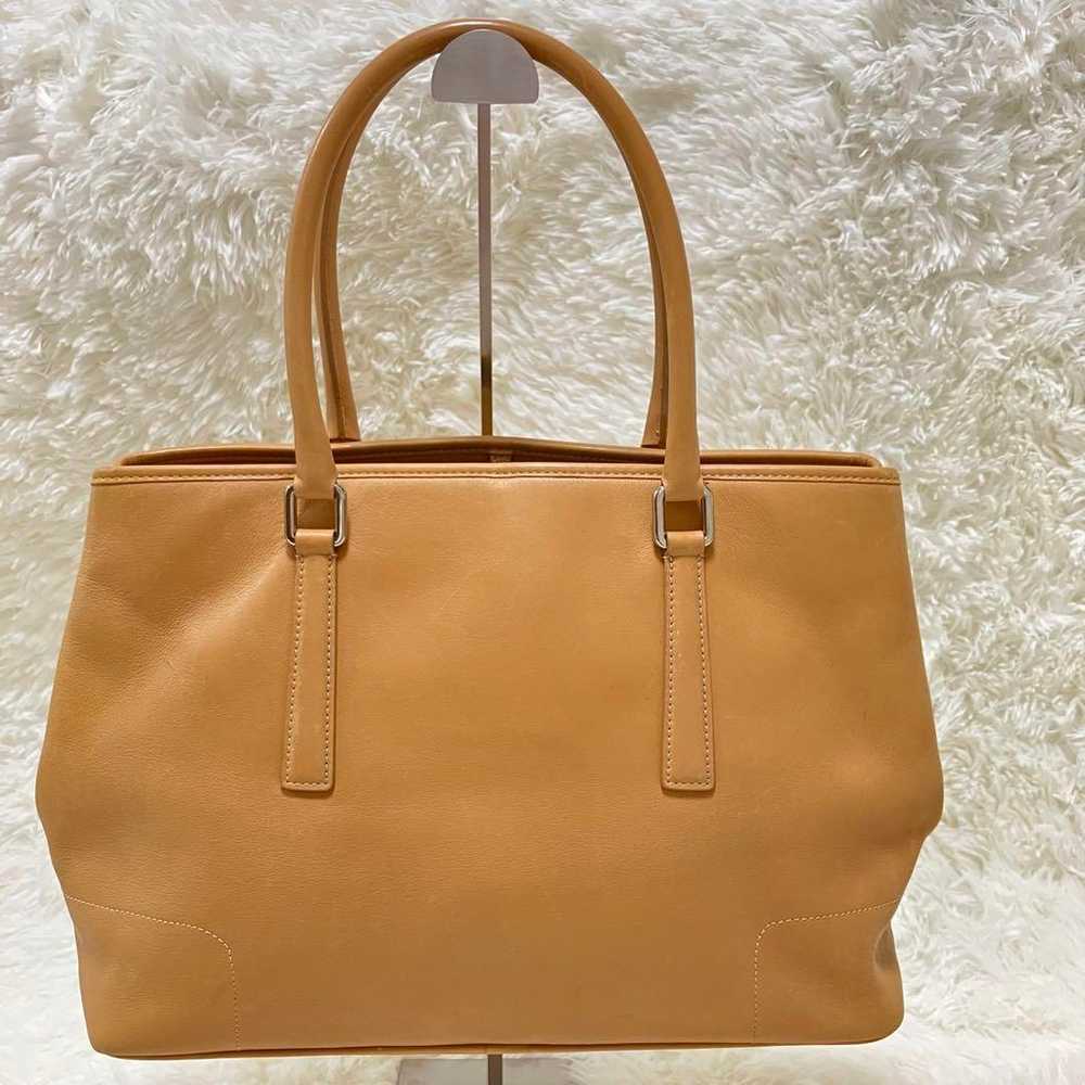 Rare ✨ Old Coach Tote Bag 7757 Club Tan Leather B… - image 2