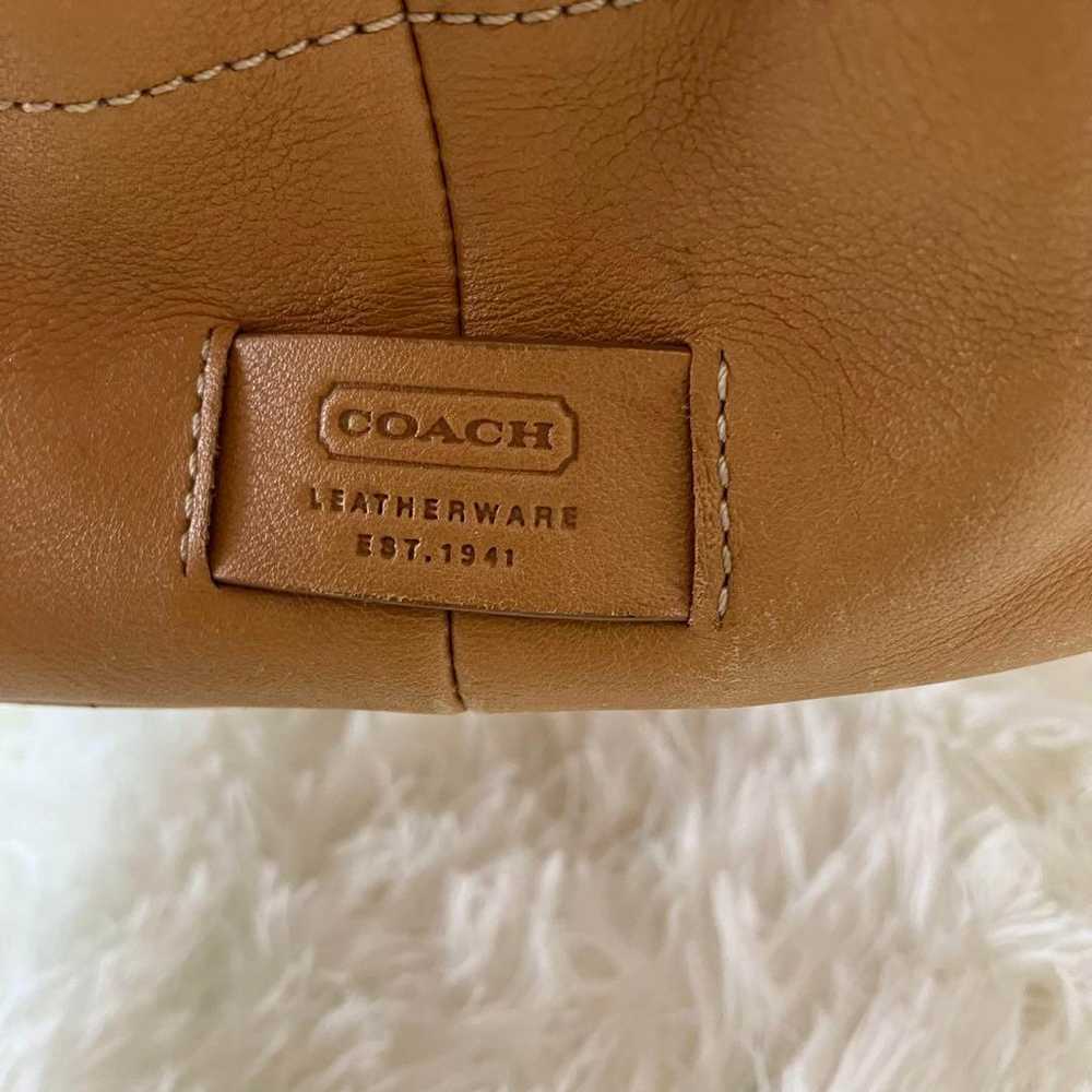 Rare ✨ Old Coach Tote Bag 7757 Club Tan Leather B… - image 3