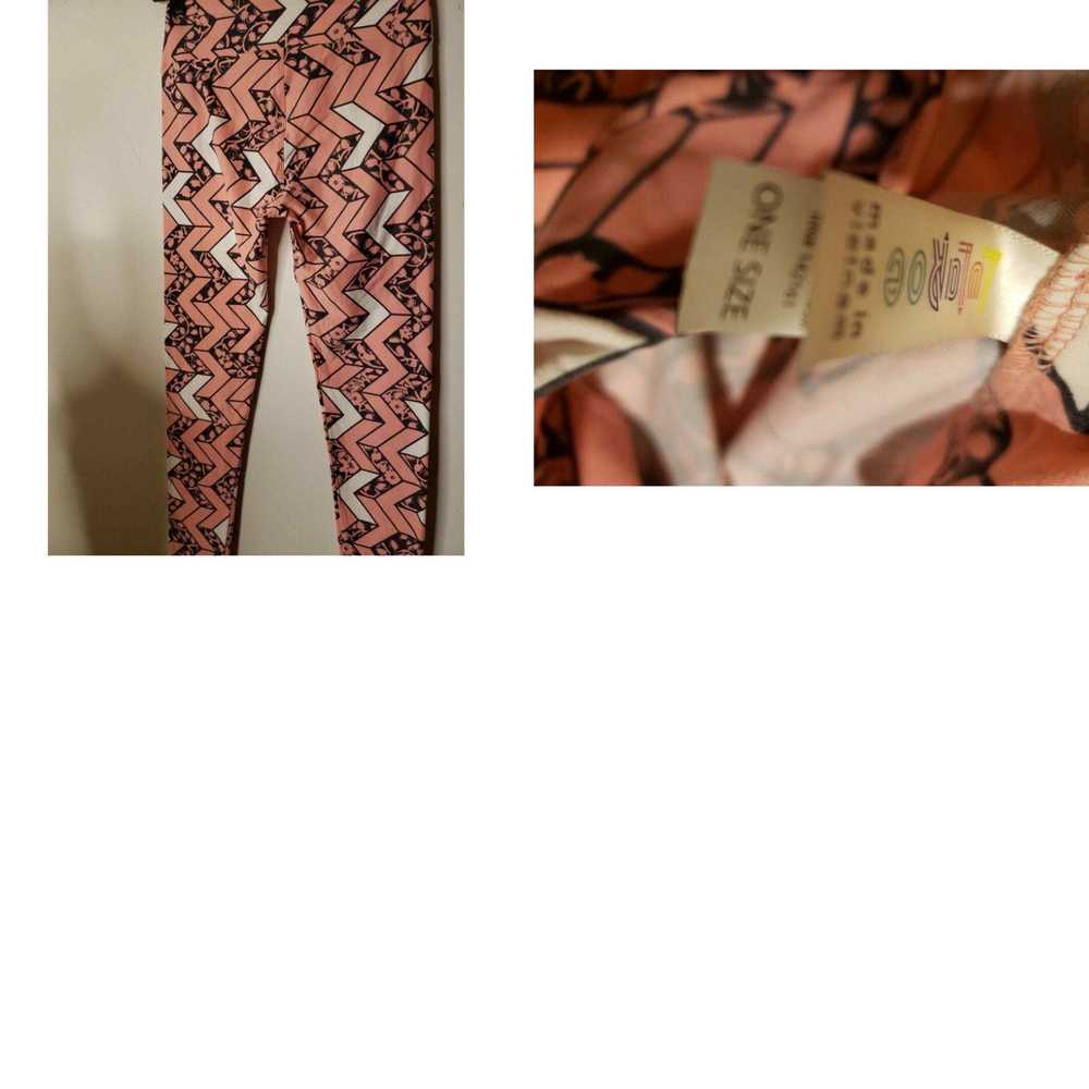 Vintage LuLaRoe Women's Leggings Size One Size Pi… - image 4