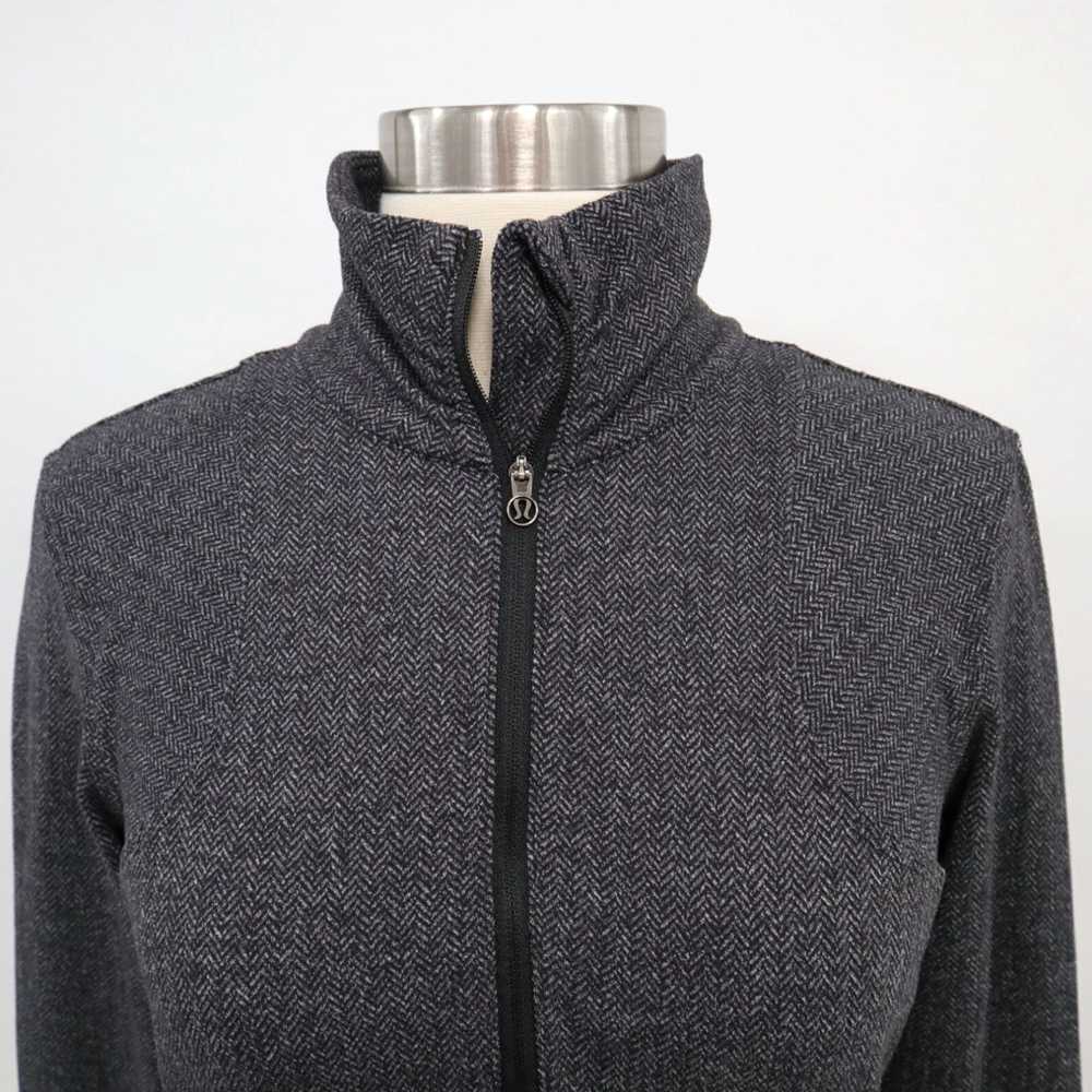 Lululemon Herringbone Heathered Black Kanto Catch… - image 2