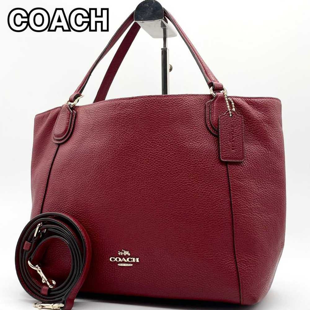 Superb Condition ✨ Coach 2way Handbag Shoulder Ba… - image 1