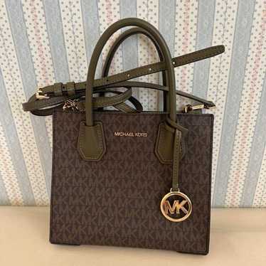 MICHAEL KORS Dark Green Shoulder Bag