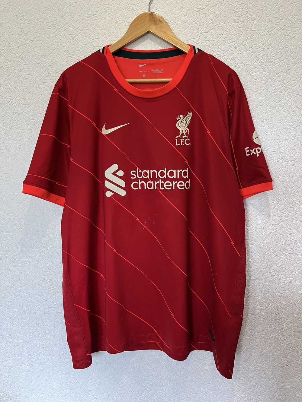 Nike × Soccer Jersey Nike Liverpool 2021/2022 Hom… - image 1