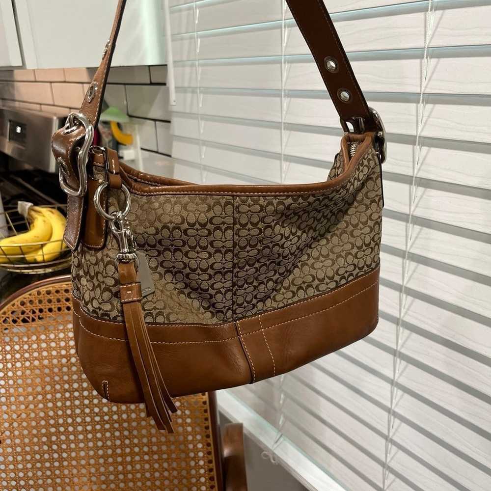 Vintage Coach hobo bag - image 1