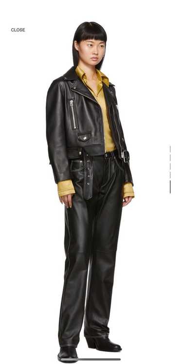 Acne Studios Acne Studios | Black leather cropped 