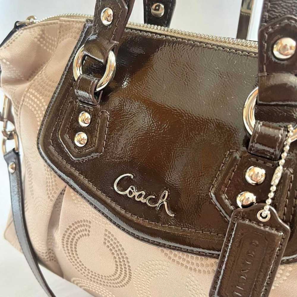 COACH bag tote bag 2way shoulder bag 20027 - image 3