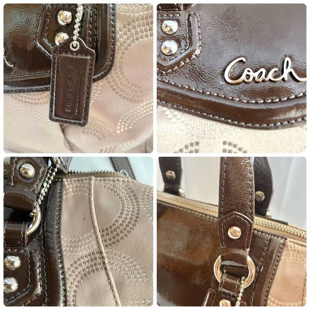 COACH bag tote bag 2way shoulder bag 20027 - image 9