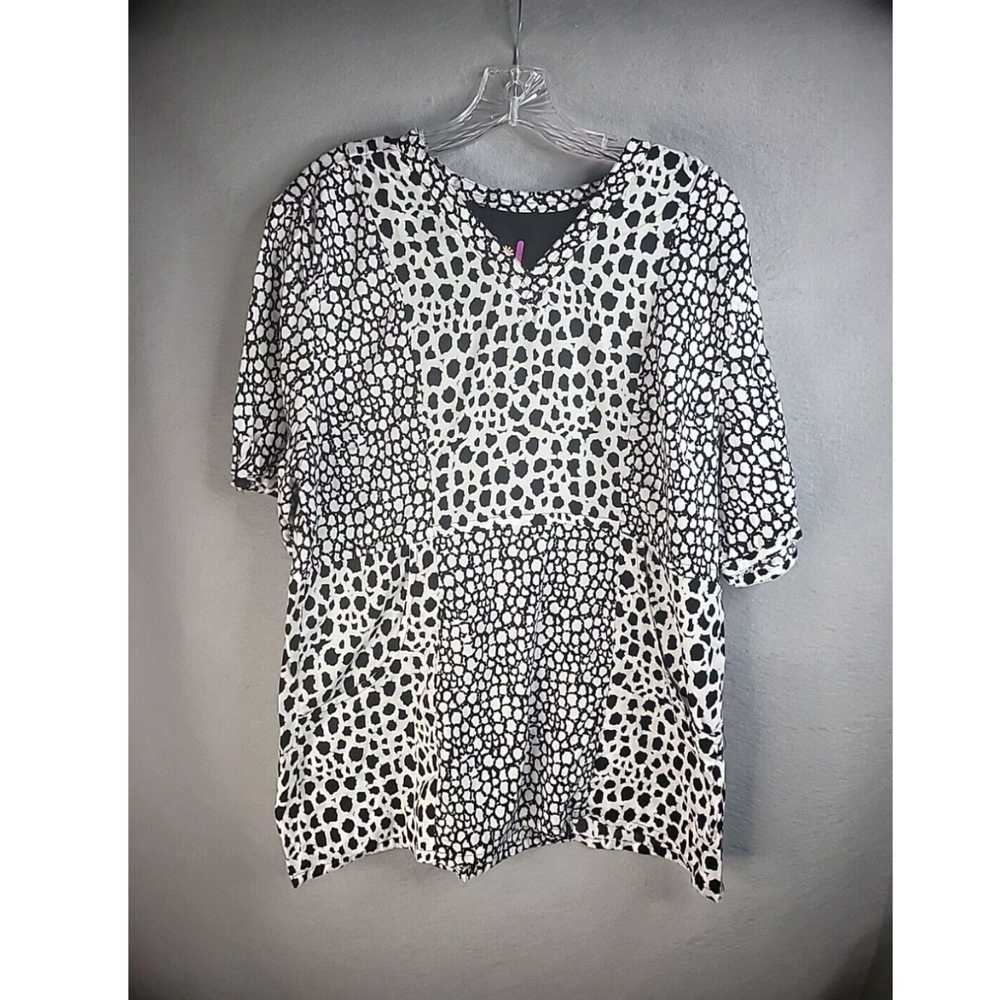 Vintage Urbane Womens XL Extra Large Scrub Top Me… - image 2