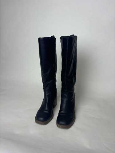 Other Tall Riding boots with brown heel, frye look