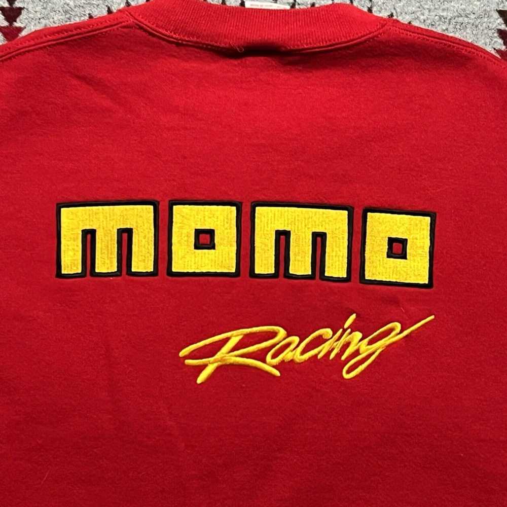 Vintage Classic Nineties MOMO Red Crewneck Vintag… - image 7