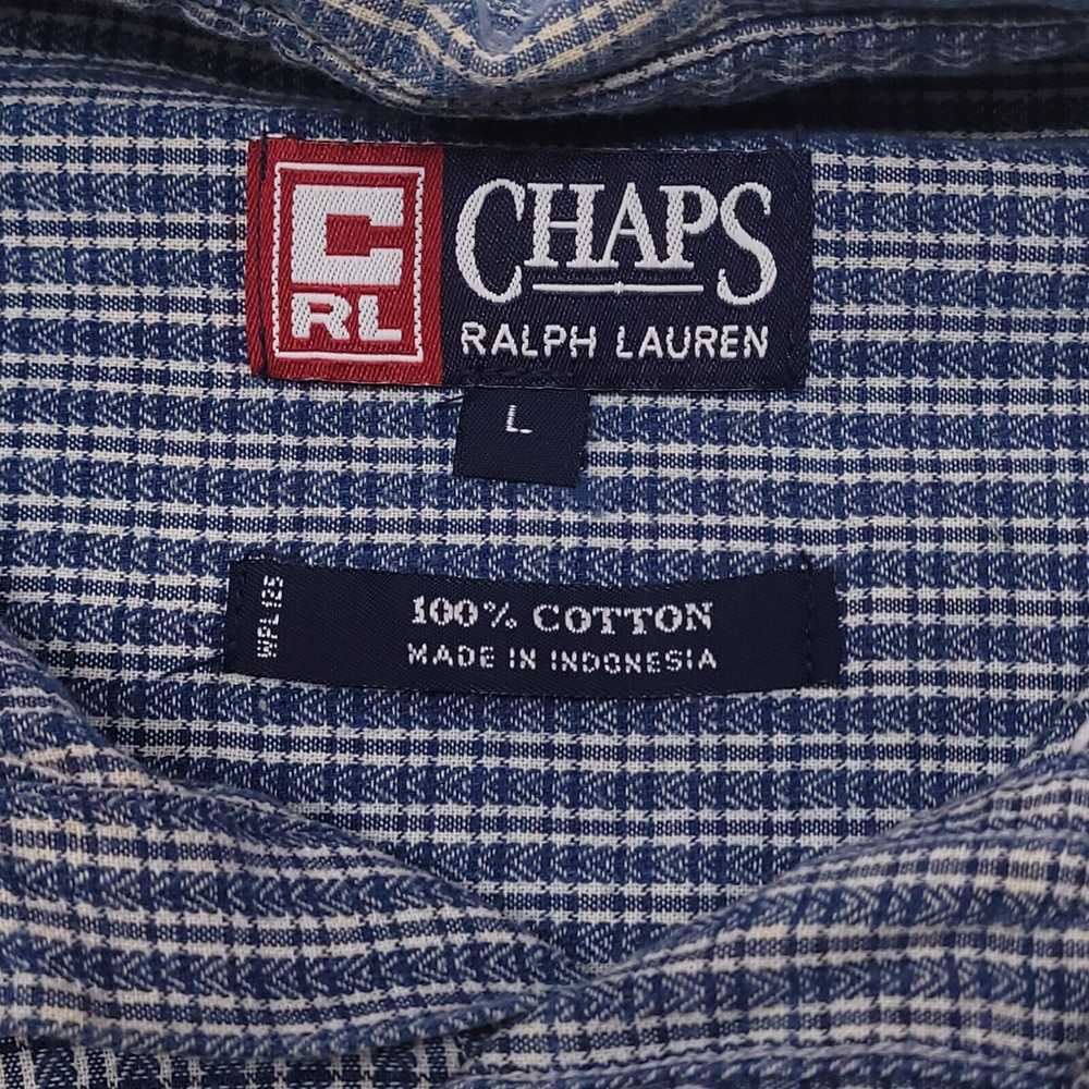 Chaps Chaps Casual Button Up Shirt Adult Mens Siz… - image 3