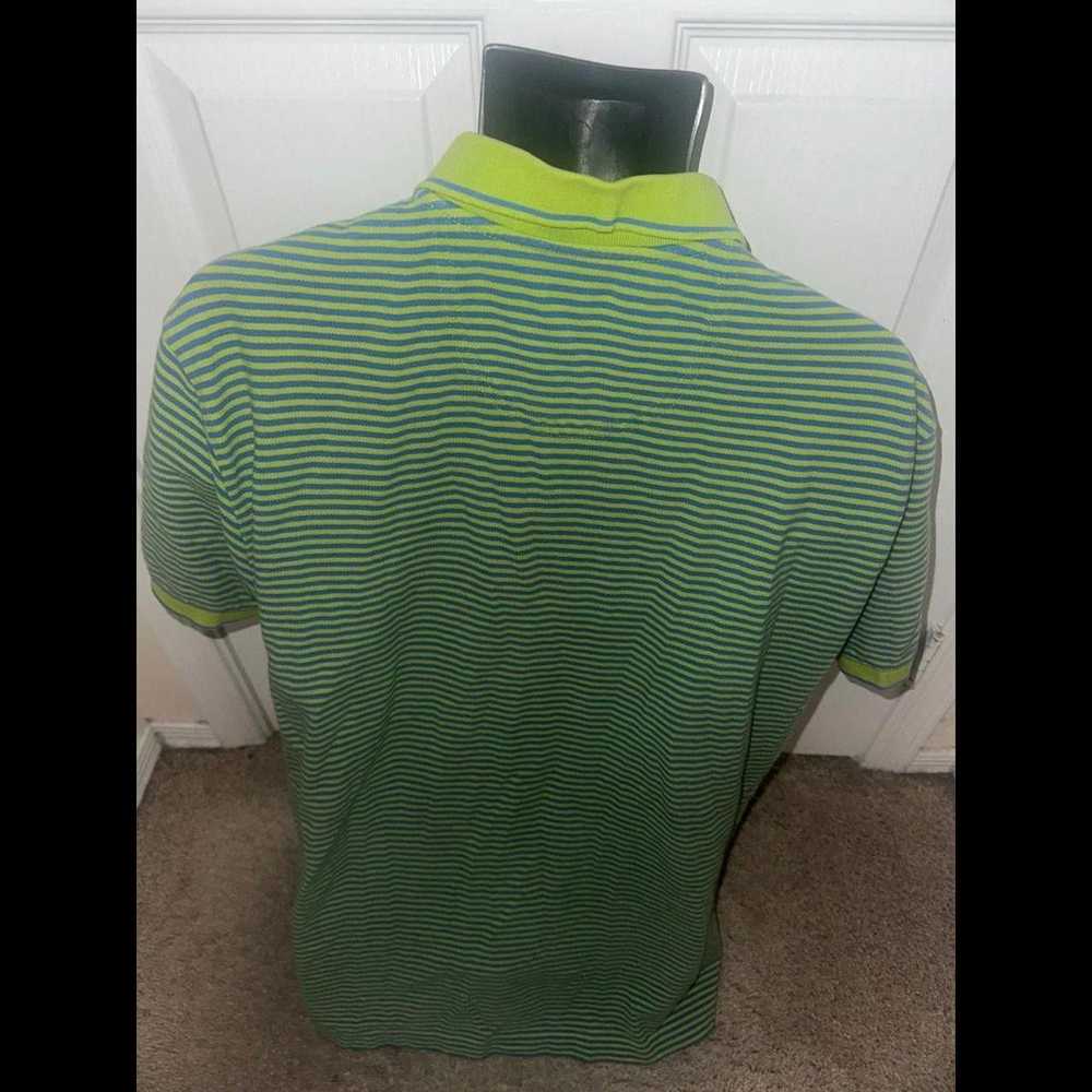 Izod Mens Used Green Lime Stripe - image 3