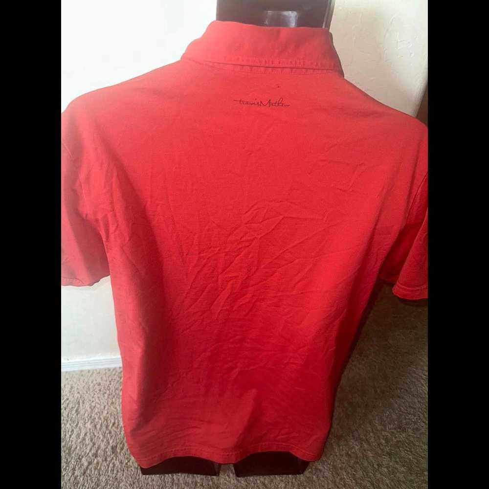 Designer Mens Used Red Travis Mathew - image 4