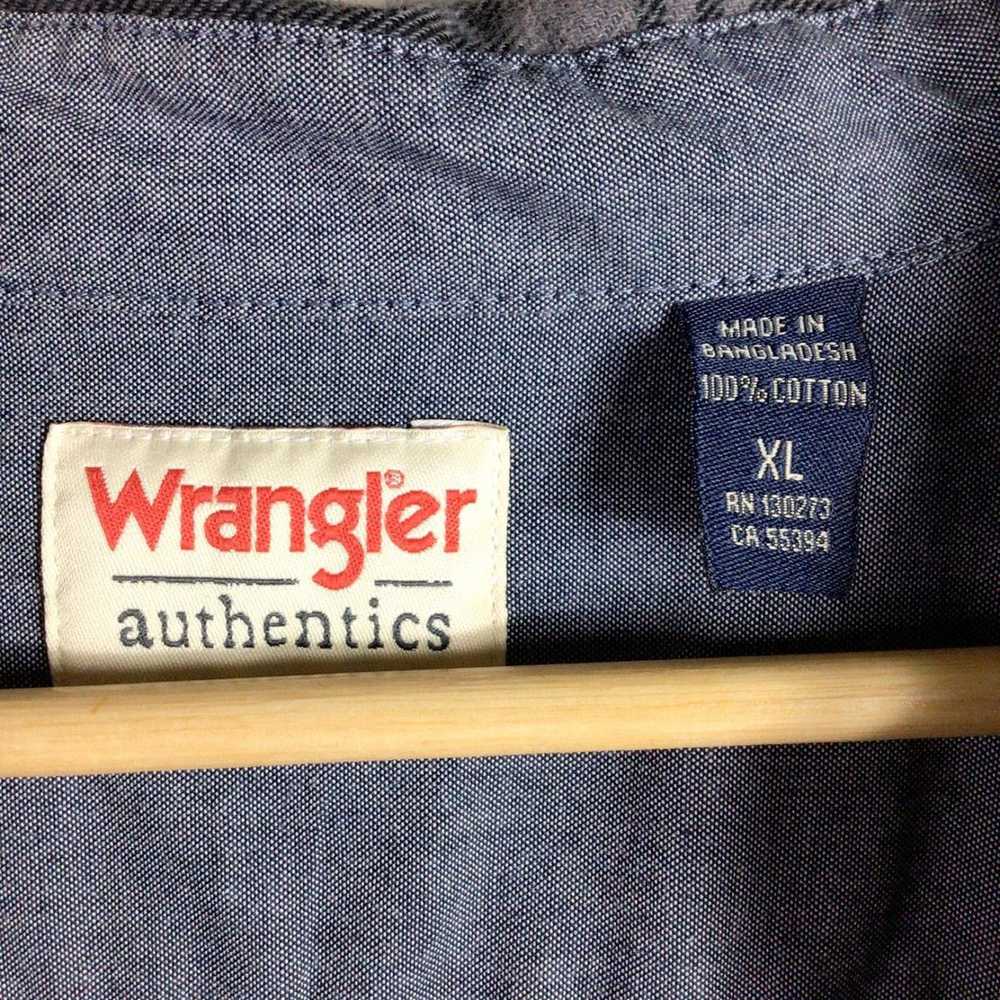 Wrangler Upcycled Red Hot Chili Peppers Flannel r… - image 3