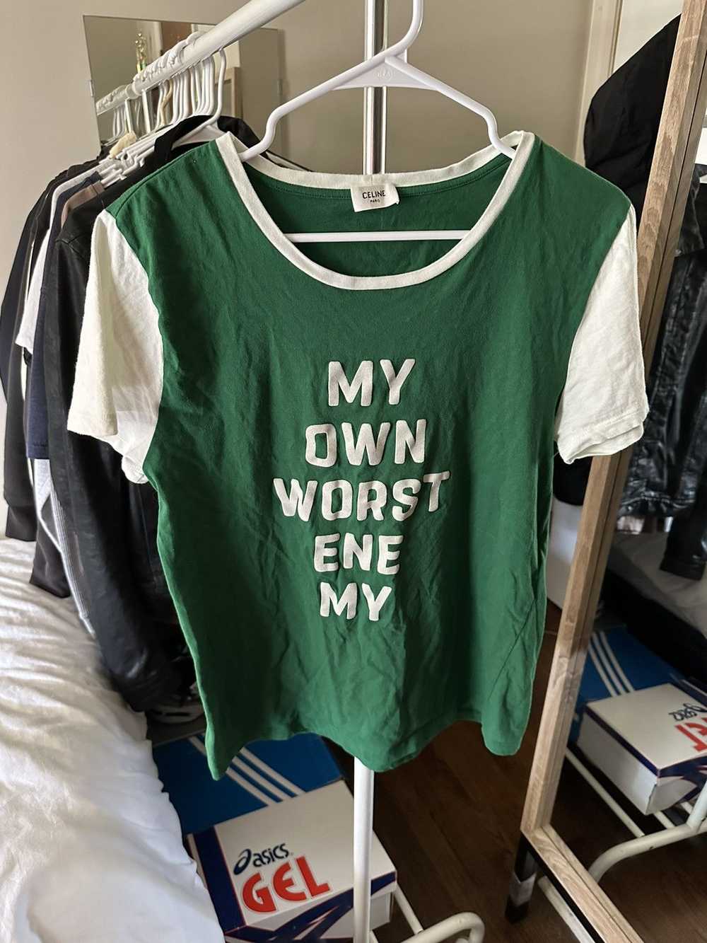 Celine Celine My Own Worst Enemy Tee - image 1